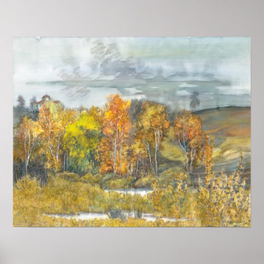 herfst 300 poster (Voorkant)