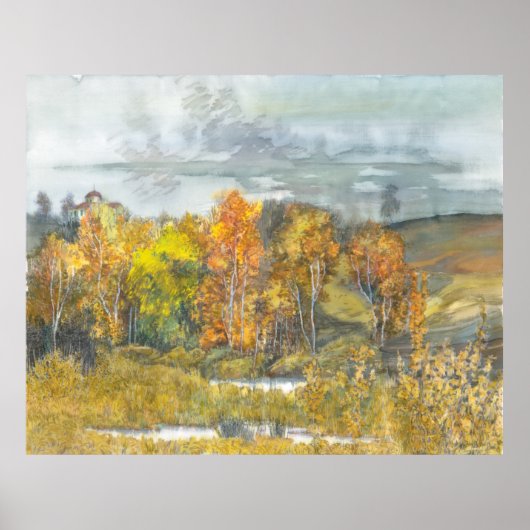 herfst 300 poster (Voorkant)