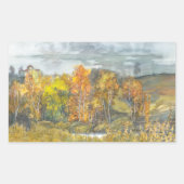 herfst 300 rechthoekige sticker (Voorkant)