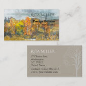 herfst 300 visitekaartje (Voorkant / Achterkant)