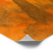 Herfst 3, Maple Canopy, seizoensgebonden afdrukken Poster (Hoek)