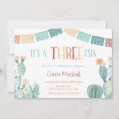 Herfst 3e verjaardag van het meisje met de ESTA-we Kaart (Voorkant)