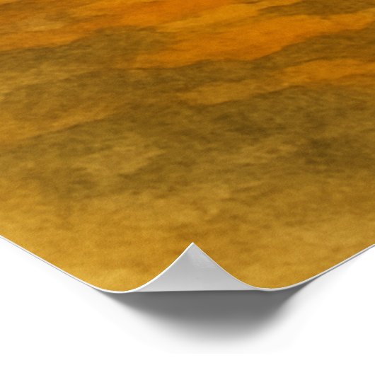 Herfst 4, Golden Leaves, Quiet River, seizoensgebo Poster (Hoek)