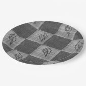 Herfst 4 hoeken Grijze tinten Binnenste Bord (Gekanteld)