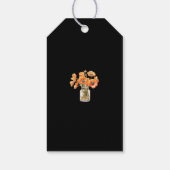 Herfst 50ste verjaardagsfeest Sinaasappelbloesem Cadeaulabel (Achterkant)