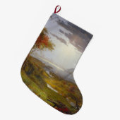 Herfst aan de Hudsonrivier (staat New York) Grote Kerstsok (Voorkant (Hangend))