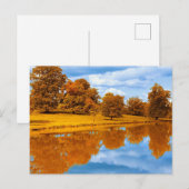 Herfst aan het Meer Briefkaart (Voorkant / Achterkant)