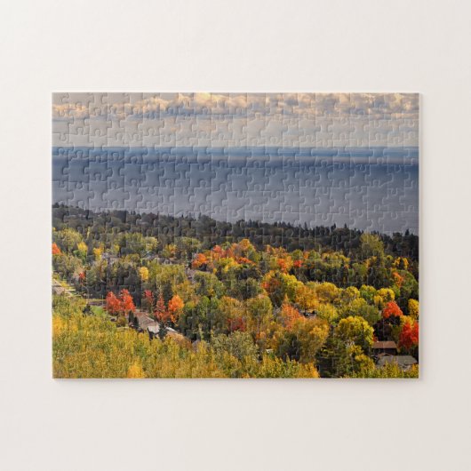 Herfst aan Lake Superior Legpuzzel (Horizontaal)