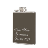 Herfst Aarde huwelijkscadeau Heupfles (Links)