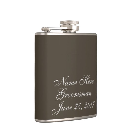 Herfst Aarde huwelijkscadeau Heupfles (Rechts)