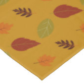 Herfst Aarde-Tone Kleuren Vallen Bladeren Patroon Tafelkleed (Gekanteld)
