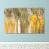 Herfst Abstract Canvas Afdruk (Insitu (Houten vloer))