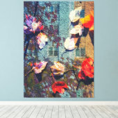 Herfst Abstract Canvas Afdruk (Insitu (Houten vloer))