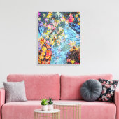 Herfst Abstract Canvas Afdruk (Insitu (Woonkamer))
