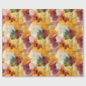 Herfst Abstract Schilderen  Cadeaupapier (Vlak)