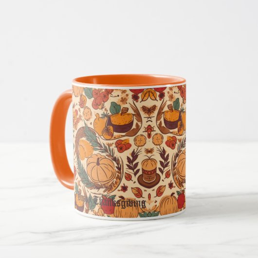 Herfst Abundance Mok (Voorkant links)