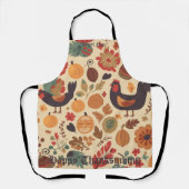 Herfst Abundance Schort (Voorkant)