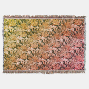 Herfst Acanthus Bladeren Deken
