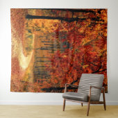 Herfst Achtergrond Wandkleed (In Situ (horizontaal))