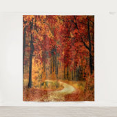 Herfst Achtergrond Wandkleed (Voorkant)