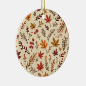 Herfst acryl Ornament (Rechts)