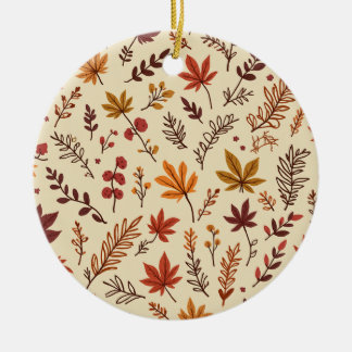 Herfst acryl Ornament
