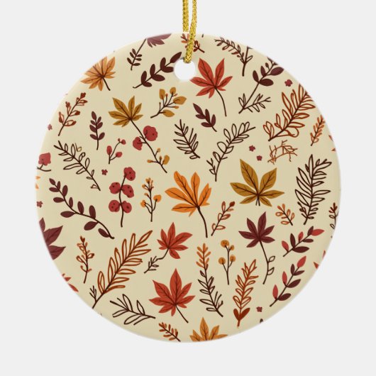 Herfst acryl Ornament (Voorkant)
