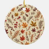 Herfst acryl Ornament (Achterkant)