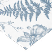 Herfst Adem Luxe Blauwe Bloem Naadloos Patroon Tafelkleed (Gekanteld)