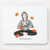 herfst. ademen muismat (Voorkant)