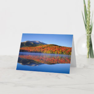 Herfst Adirondack-gebergte   New York Kaart