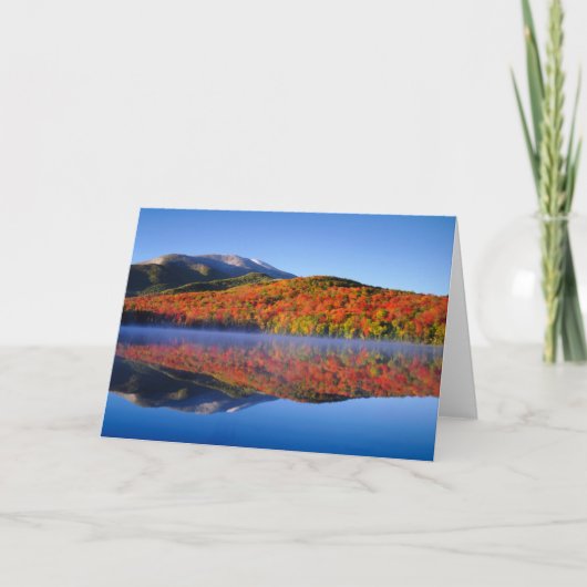 Herfst Adirondack-gebergte | New York Kaart (Voorkant)