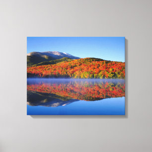 Herfst Adirondack Mountains   New York Canvas Afdruk