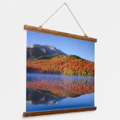 Herfst Adirondack Mountains | New York Hangend Wandkleed (Gebogen)