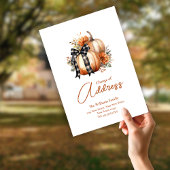 Herfst Adreswijziging | Verhuisbericht Briefkaart