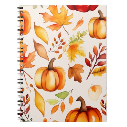 Herfst afdrukken notitieboek (Voorkant)