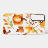 Herfst afdrukken samsung galaxy hoesje (Achterkant horizontaal)
