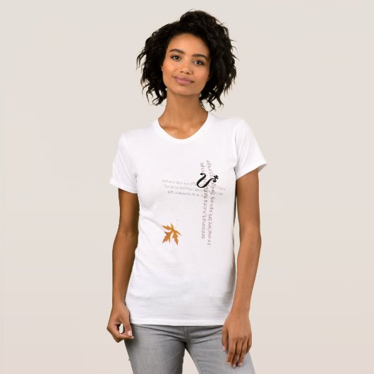 Herfst Alchemist T-shirt (Voorkant volledig)