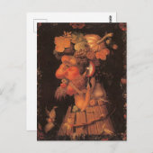 Herfst, Allegorisch Schilderen, Briefkaart (Voorkant / Achterkant)