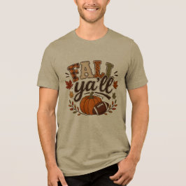 Herfst allemaal Tri-Blend shirt