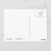 Herfst Alpaca Briefkaart (Achterkant)