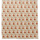 Herfst Appel Mand Badkamer Gordijn (Voorkant)