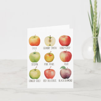 Herfst Appel plukken Apple Orchard Boho Boerderij  Kaart