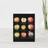 Herfst Appel plukken Apple Orchard Boho Boerderij  Kaart (Voorkant)