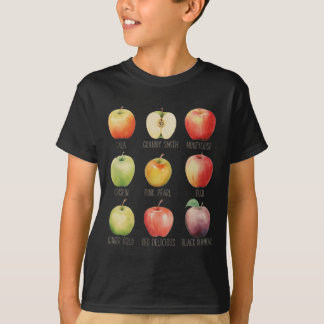 Herfst Appel plukken Apple Orchard Boho Boerderij  T-shirt