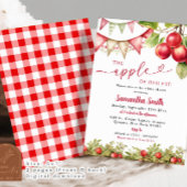 Herfst Appel van onze ogen baby shower Kaart