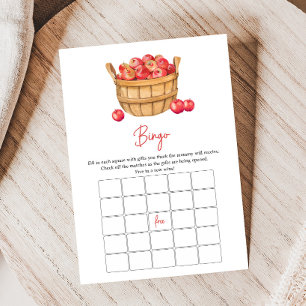 Herfst Appelmand Baby Shower Bingo Spel