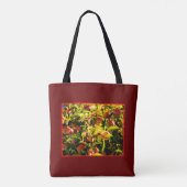 Herfst appels tote bag (Achterkant)