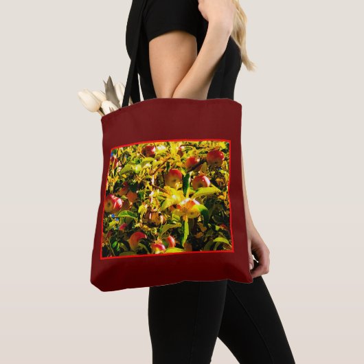 Herfst appels tote bag (Dichtbij)
