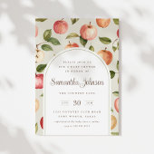 Herfst Apple Baby shower Uitnodiging